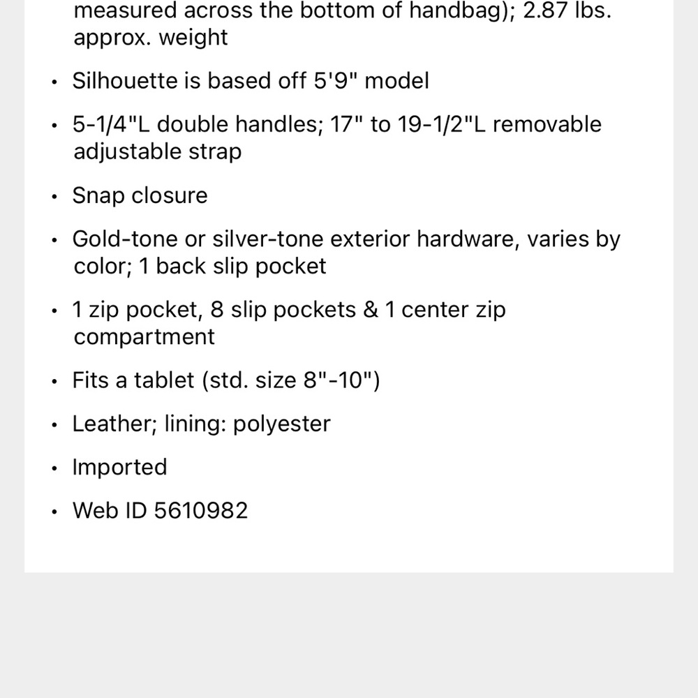 Brand new with the tags